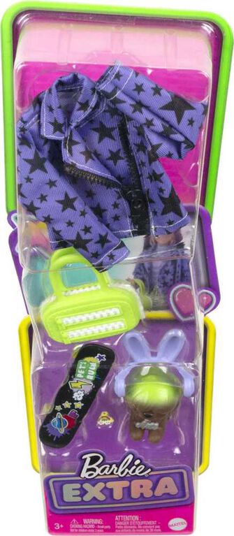 Barbie Extra Pet and Fashion Pack with Pet Puppy, Fashion Pieces and Accessories