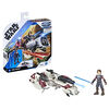 Star Wars Mission Fleet Expedition Class, Anakin Skywalker, Attaque en speeder BARC, figurine avec véhicule