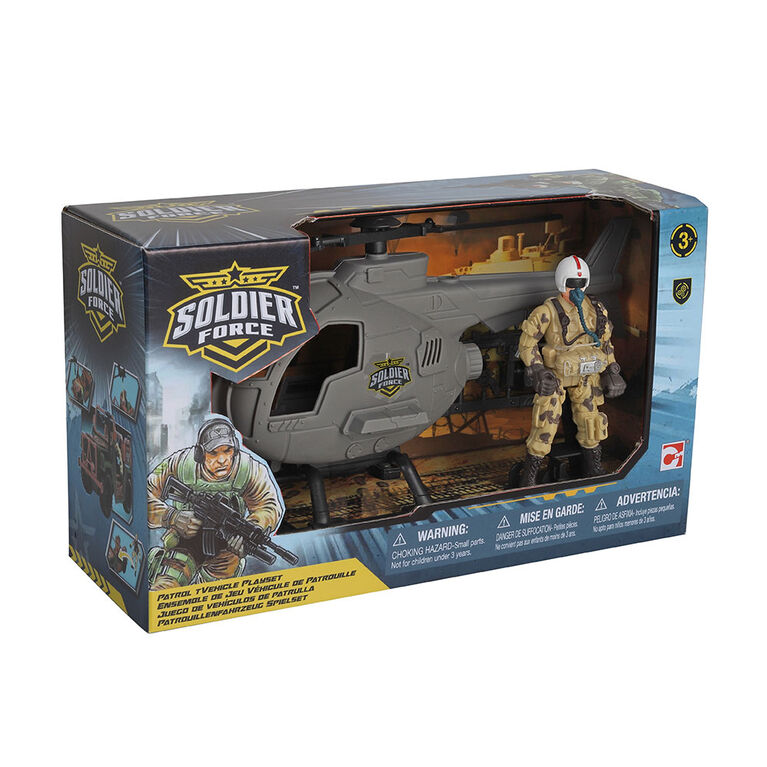 Soldier Force Patrol Vehicle Playset - Styles may vary - R Exclusive