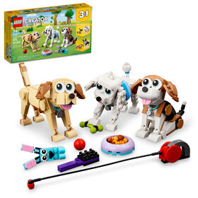 LEGO Creator Adorable Dogs 31137 Building Toy Set (475 Pieces)