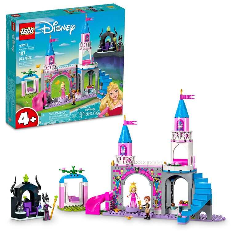 LEGO  Disney Le château d'Aurore 43211 Ensemble de jeu de construction (187 pièces)