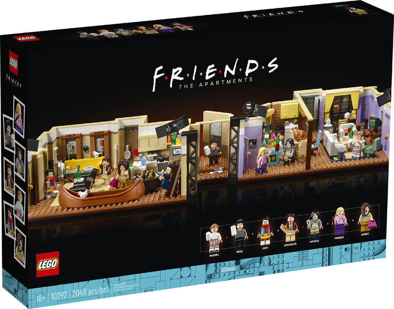 LEGO The Friends Apartments 10292 Building Kit (2,048 Pieces)