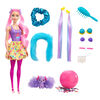 Barbie Color Reveal Glitter! Hair Swaps Doll, Glittery Pink with 25 Surprises