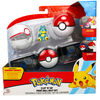 Pokémon - Ensemble de ceinture Clip 'N Go - Goinfrex (Munchlax) + Poké Ball et Honor Ball (Premier Ball)