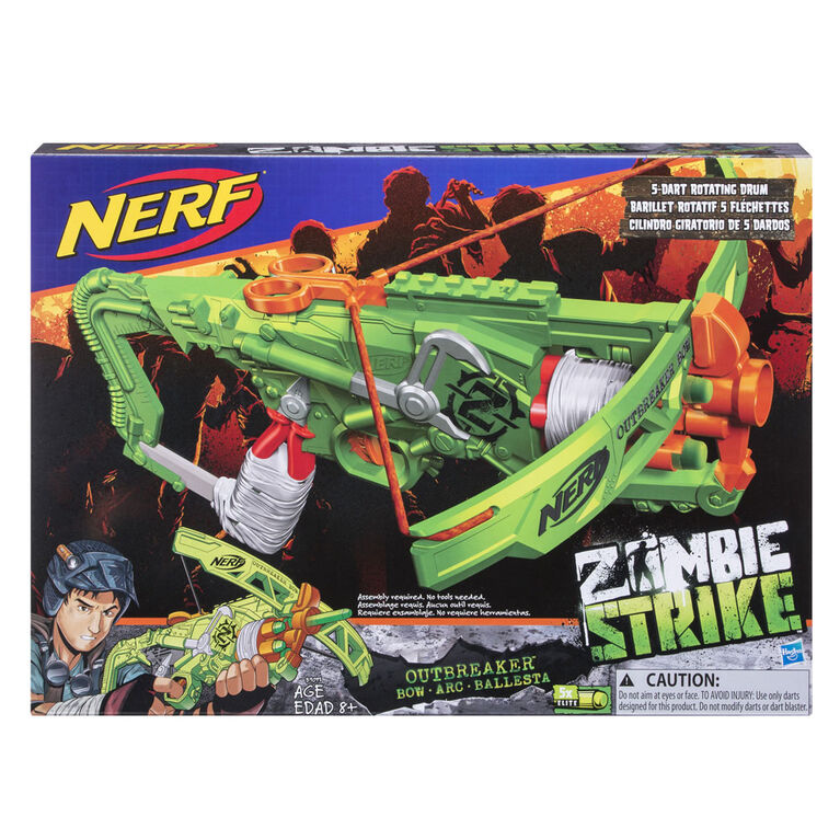 Nerf Zombie Strike - Arbalète Outbreaker - Notre exclusivité