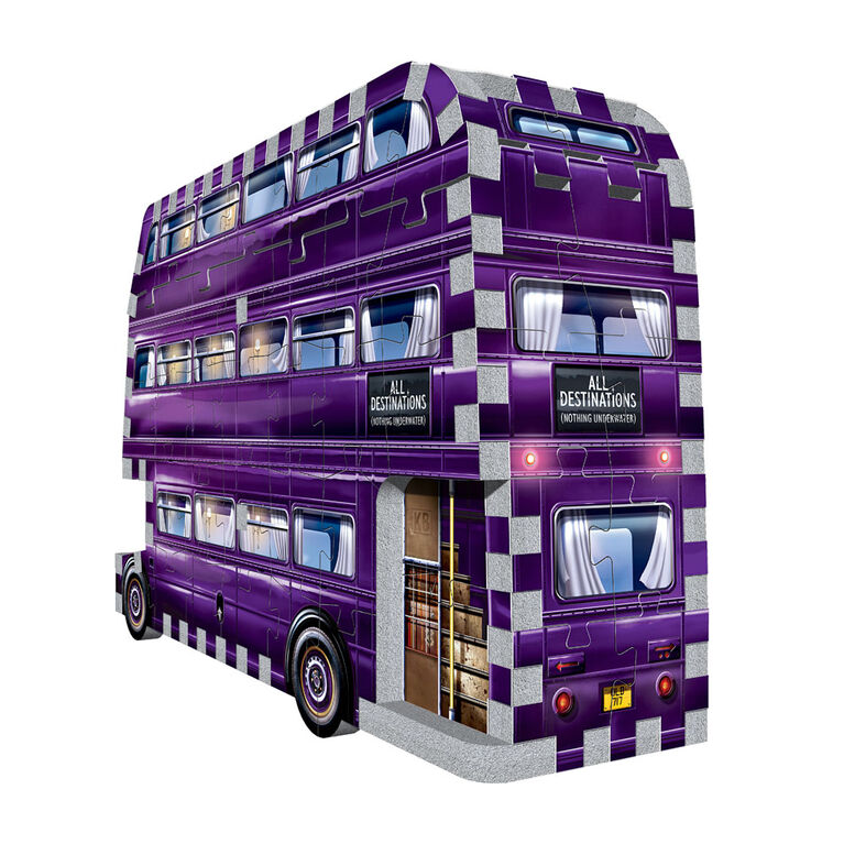 Wrebbit3D/Harry Potter The Knight Bus Mini 3D Jigsaw Puzzle