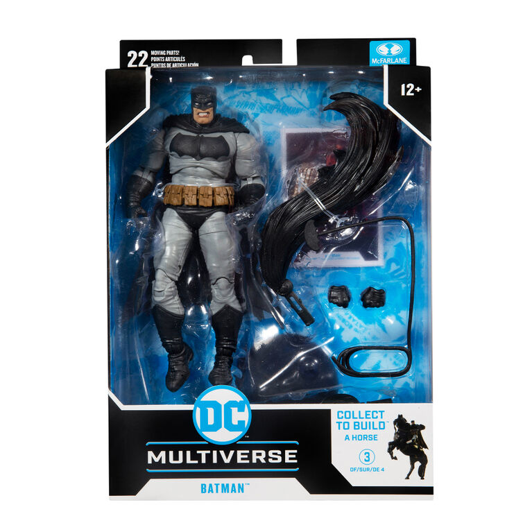 DC Multiverse: DC Comics Dark Knight Returns - Batman Figurine with Build-A Batman Horse piece
