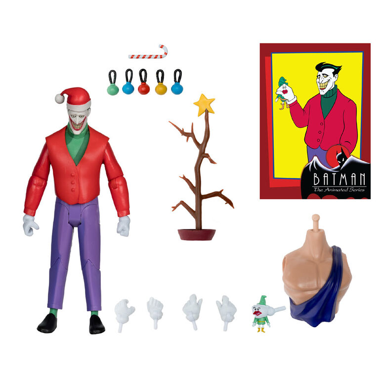 Batman: The Animated Series Joker (Christmas with The Joker) 6" Build-A Figure