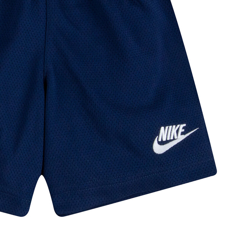 Ensemble T-shirt et Shorts Nike - Bleu Marin - Taille 2T