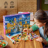 LEGO Friends Le calendrier de l'Avent 2025, Ensemble de Construction de Noël pour Enfants, 5 Minipoupées, 5 Animaux 42668