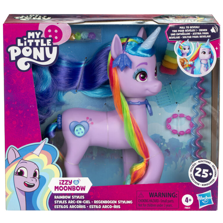 My Little Pony: Tell Your Tale Rainbow Styles Izzy Moonbow Unicorn Toys - English Edition