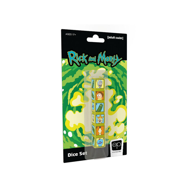 Rick and Morty Ensemble De Dés - Édition anglaise