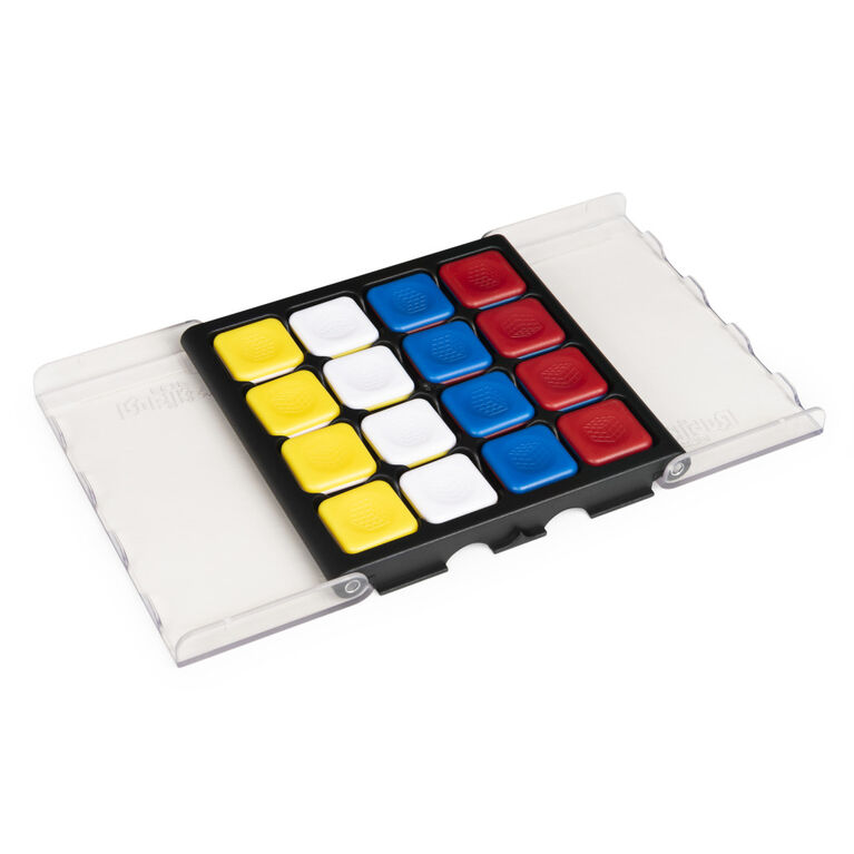 Rubik's, Flip Pack and Go Fast-Paced Problem-Solving Strategy Travel-Sized Two-Player Puzzle Board Game