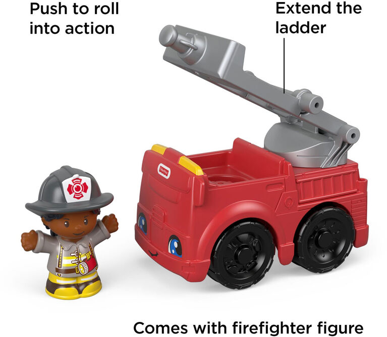 Fisher -Price Little People To The Rescue Fire Truck