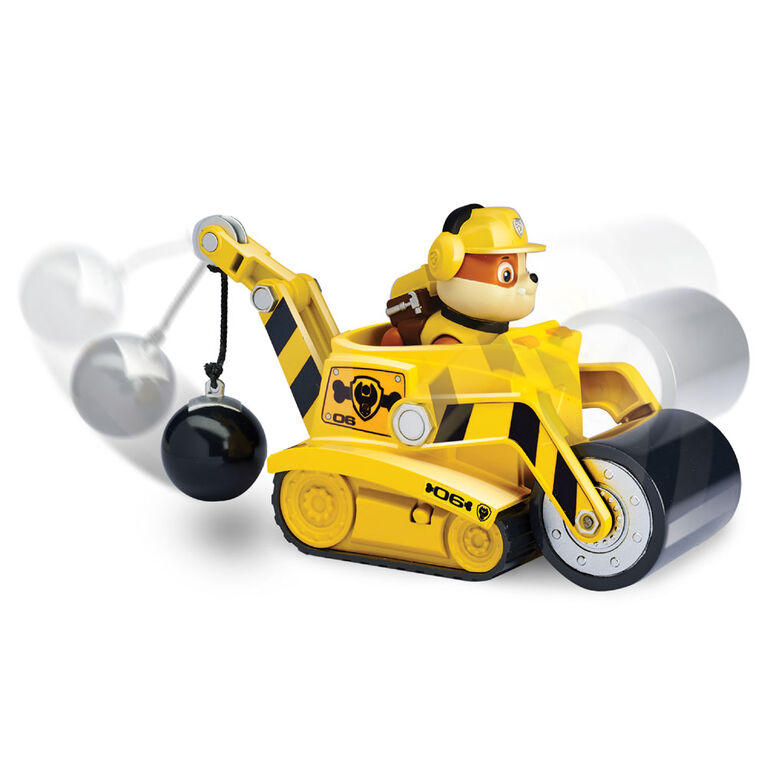 PAW Patrol - Ruben's Steam Roller - Véhicule et figurine