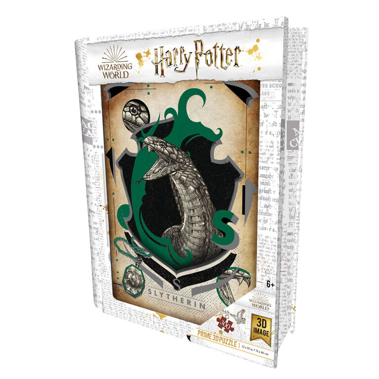 Harry Potter Collector Tin Book Puzzle - Slytherin -300pc