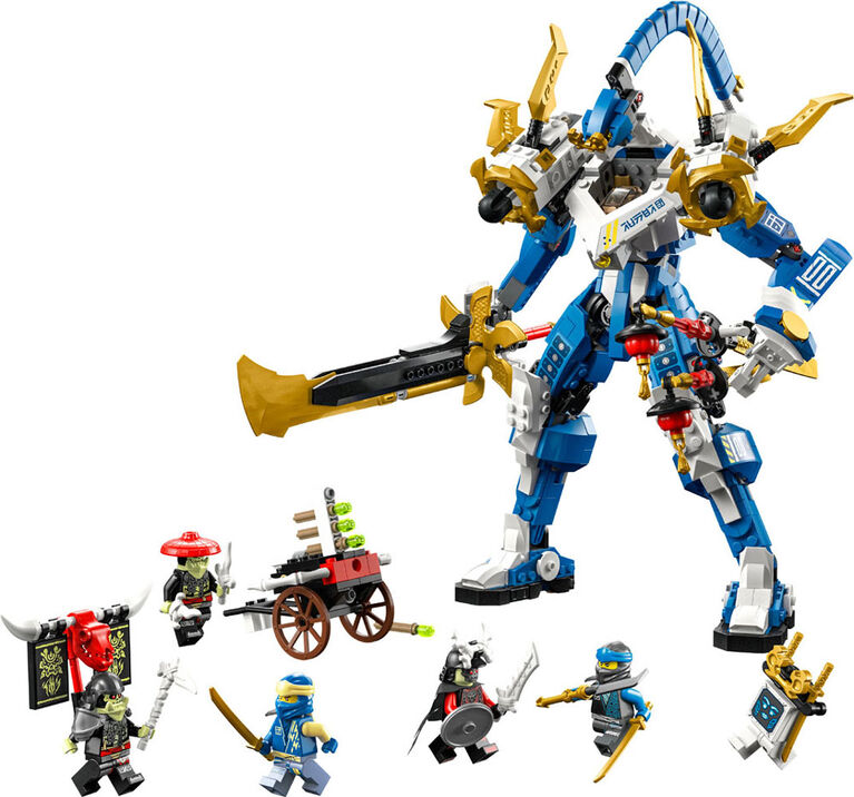 LEGO NINJAGO Jay's Titan Mech 71785 Building Toy Set (794 Pieces)