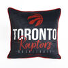 NBA Toronto Raptors Basketball Throw Pillow (18 x 18 in), Black