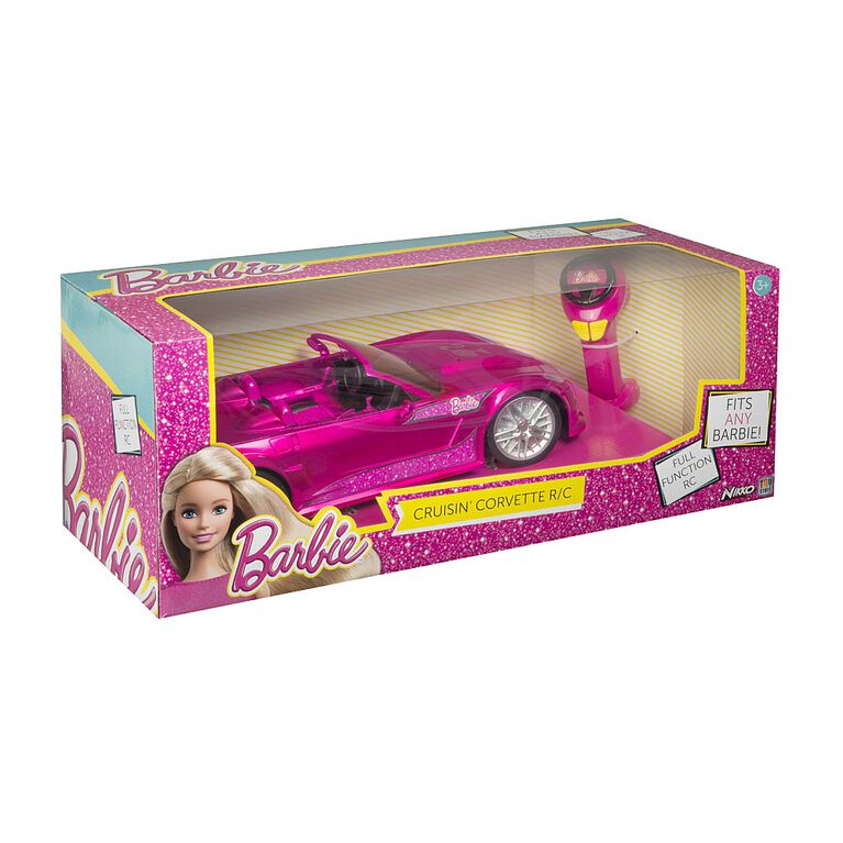 corvette barbie télécommandée