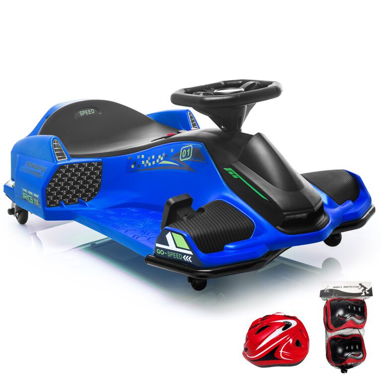 Voltz Toys Voiture de drift à haute vitesse avec moteur sans balais, bleu