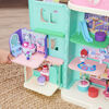 DreamWorks Gabby's Dollhouse, Primp and Pamper Bathroom with MerCat Figure, 3 Accessories, 3 Furniture and 2 Deliveries