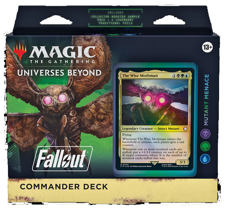 Magic The Gathering: "Fallout" Commander Deck - 1 per order, colour may vary (Each sold separately, selected at Random)