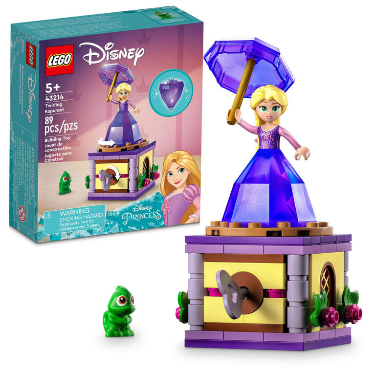 LEGO  Disney Twirling Rapunzel 43214 Building Toy Set (89 Pieces)