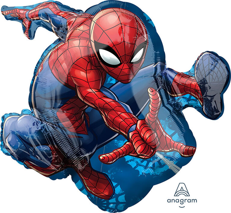 Grand Ballon Métallique Spiderman 