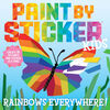 Paint By Sticker Kids: Rainbows Everywhere - English Edition