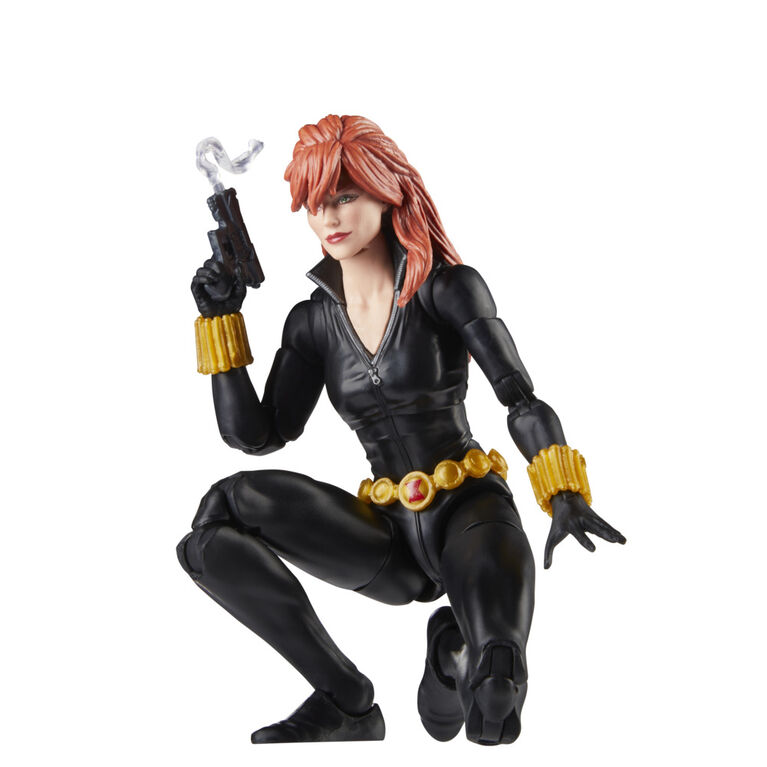 Hasbro Marvel Legends Series Black Widow Avengers 60th Anniversary Collectible 6 Inch Action Figure - R Exclusive
