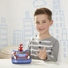 Marvel Spidey and His Amazing Friends, figurine Spidey avec véhicule Arachno-bolide