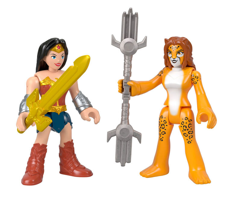 Imaginext DC Super Friends Wonder Woman & The Cheetah - English Edition