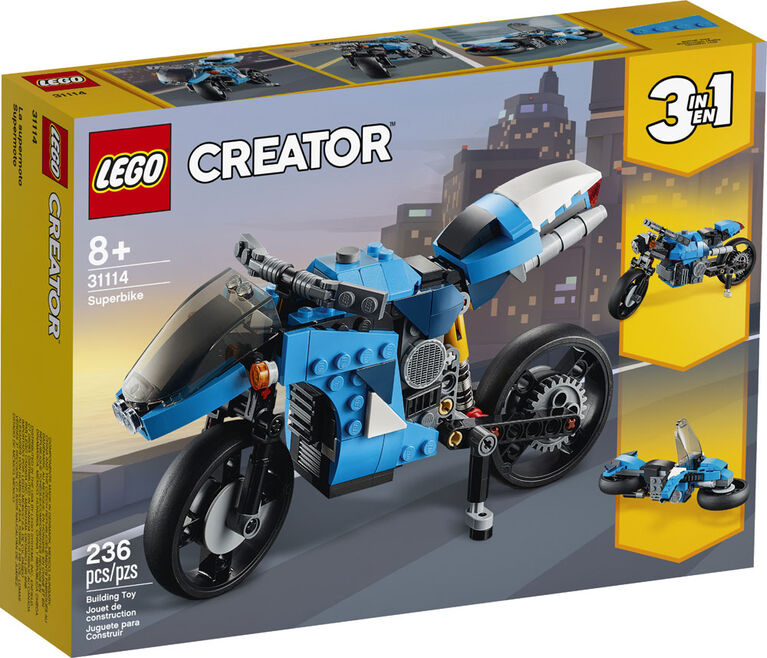 LEGO Creator La super moto 31114 (236 pièces)