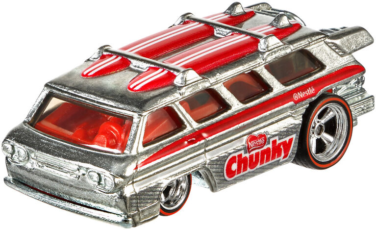 Hot Wheels - Nestl&eacute; Chunky Custom Chevy Greenbrier Sports Wagon Vehicle