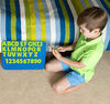 Strictly Briks - AlphaBriks and MathBriks - Big Briks - 36 Silicone Letters and Numbers - Green