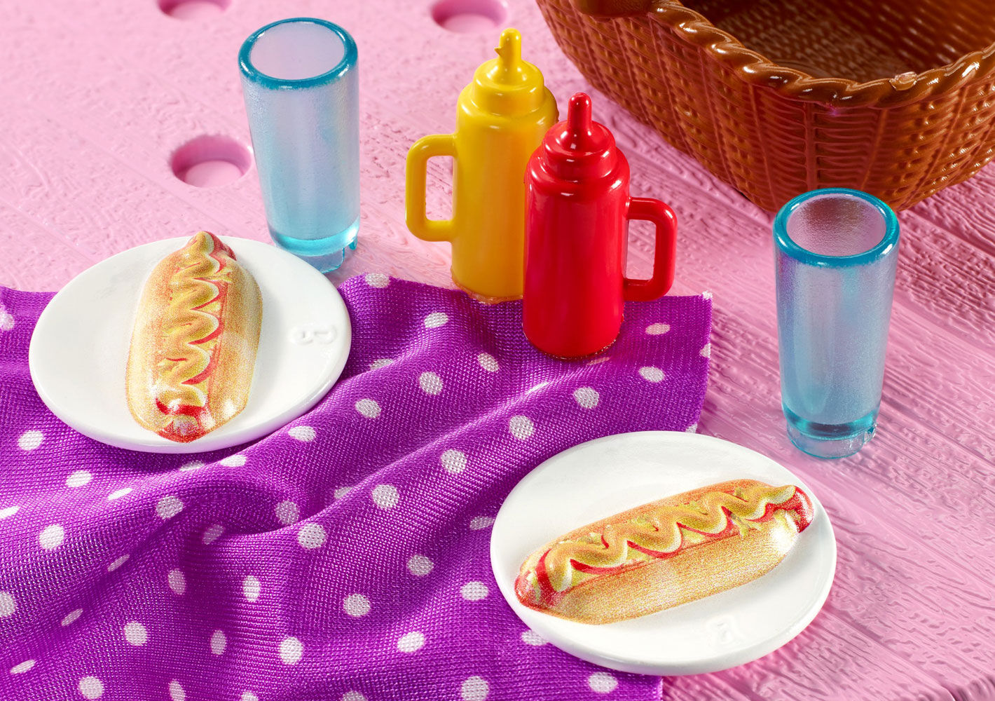 barbie picnic table playset