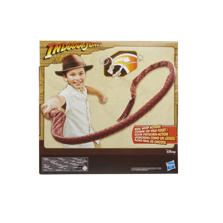 Indiana Jones Action-Crackin' Whip Roleplay Toy, Indiana Jones Whip ...