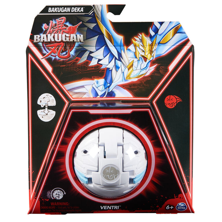 Bakugan Deka, Ventri, Jumbo Collectible, figurine articulée géante personnalisable et cartes à collectionner, Combinez et combattez