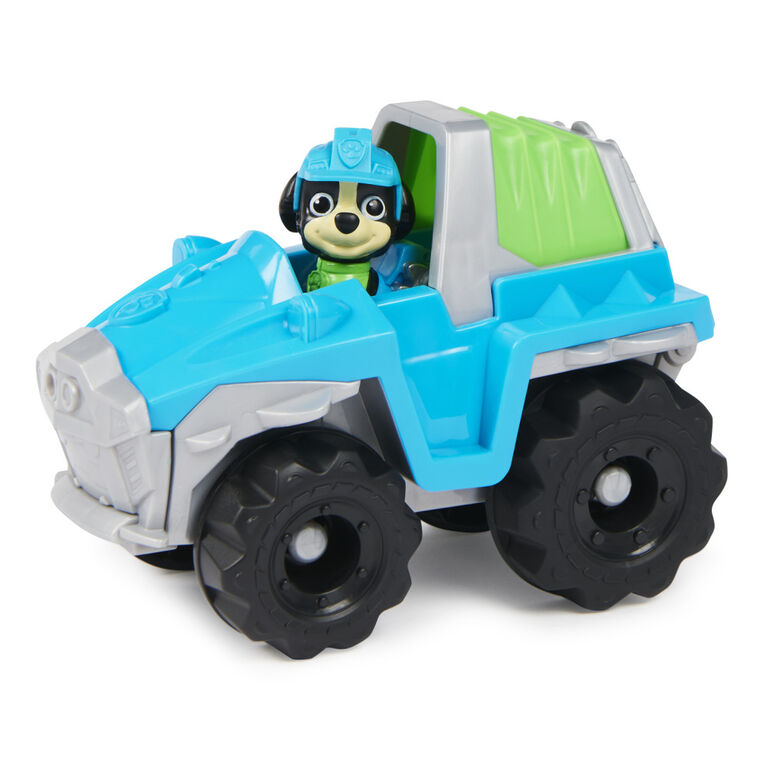 Paw Patrol, Rex's Dinosaur Rescue Vehicle with Collectible Action Figure