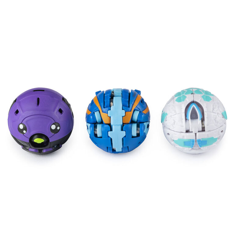 Bakugan, Battle Brawlers Starter Set with Bakugan Transforming Creatures, Aquos Pyravian