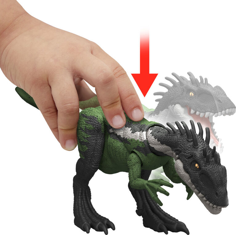 Jurassic World Strike Attack Guaibasaurus Dinosaur Toy with Single Strike Action