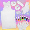 Neon Tie Dye Fashion Design Super Set