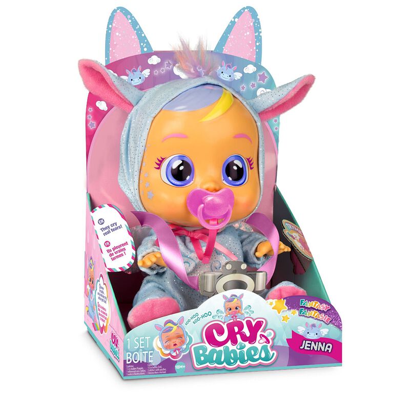 Cry Babies Doll - Jenna - only at Toys R Us Canada - R Exclusive