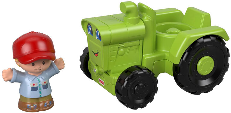 Fisher -Price Little People Helpful Harvester Tractor