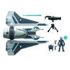 Star Wars Mission Fleet Stellar Class Bo-Katan Gauntlet Starfighter Starfighter Siege Figure and Vehicle