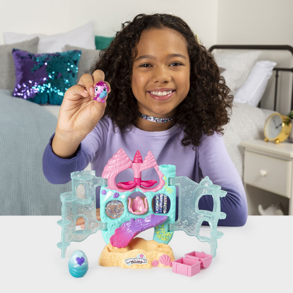 hatchimal mermal castle