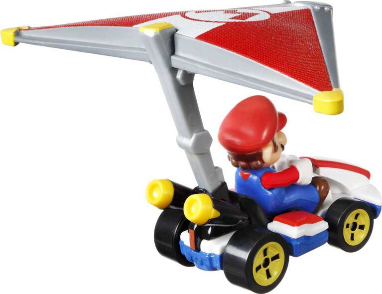 Hot WheelsMariokart Mario Standard Kart & Super Glider