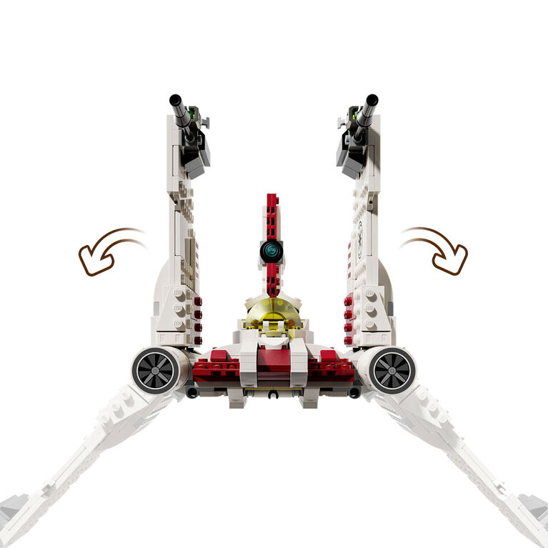 LEGO Star Wars: The Clone Wars V-19 Torrent Starfighter Building Toy for Kids, Ages 9+ - 75432