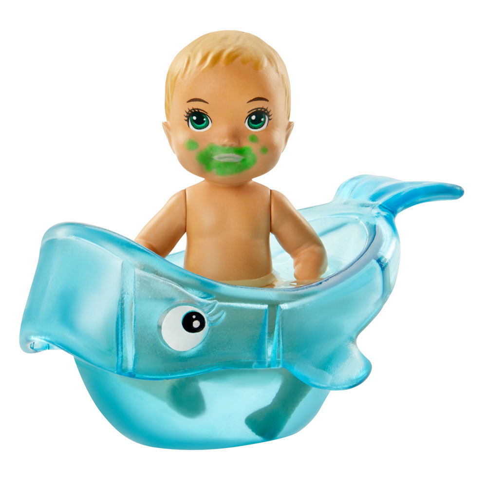 barbie skipper babysitter bath