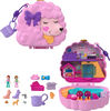 Polly Pocket-Coffret Toilettage Caniche 2 figurines et 12 accessoires